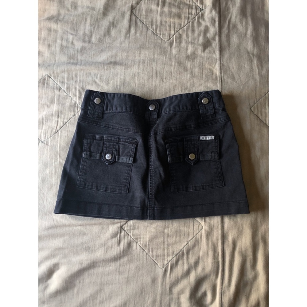 💕BILLABONG : Black stretch mini skirt